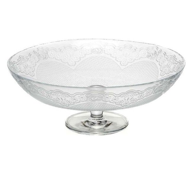 Блюдо на ножке Pasabahce LACY 96770В упрочненное 300 мм