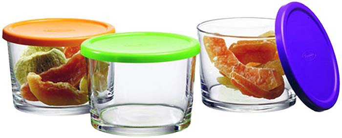 Набор емкостей для продуктов Pasabahce Bistro 98740