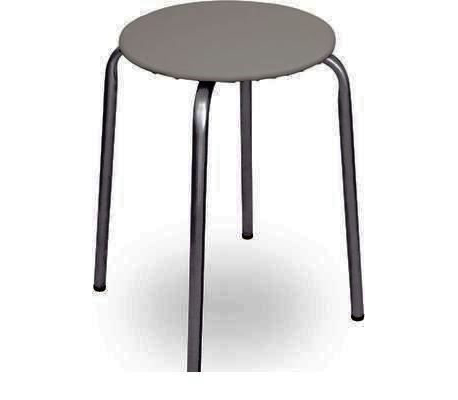 Табурет Ника Эконом / ТЭ2 (серый)