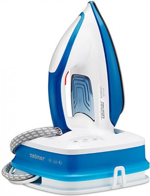 Утюг с парогенератором Zelmer ZIS8400 Xcompact White/Blue