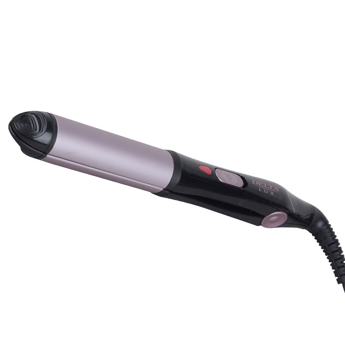 Щипцы для волос Delta LUX DL-0629T черный/фиолетовый