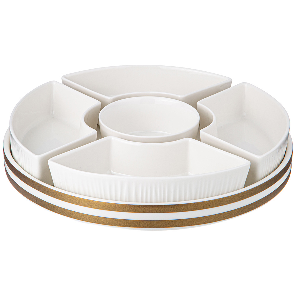 Менажница Lefard Herbal 5 Секции На Подставке 42-496