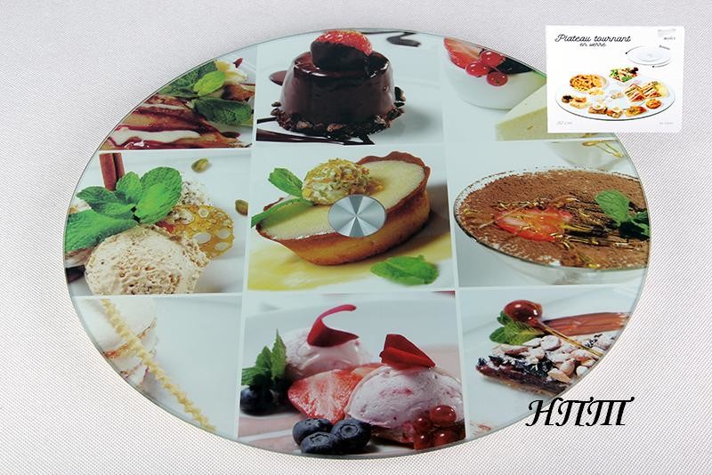 Доска стеклянная вращающаяся 35см 3201-2