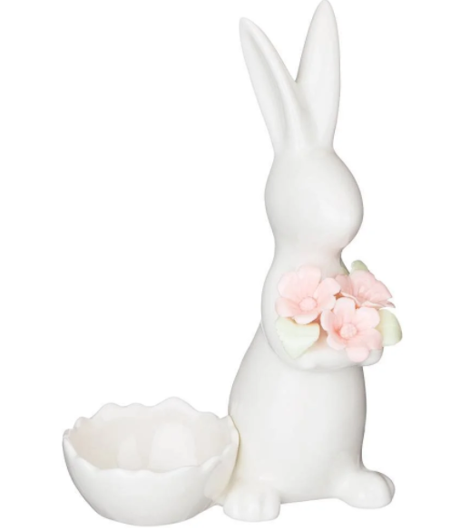 Подставка под яйцо ВЕСЕННИЙ КРОЛИК 10*7*15.5 см. 146-1655