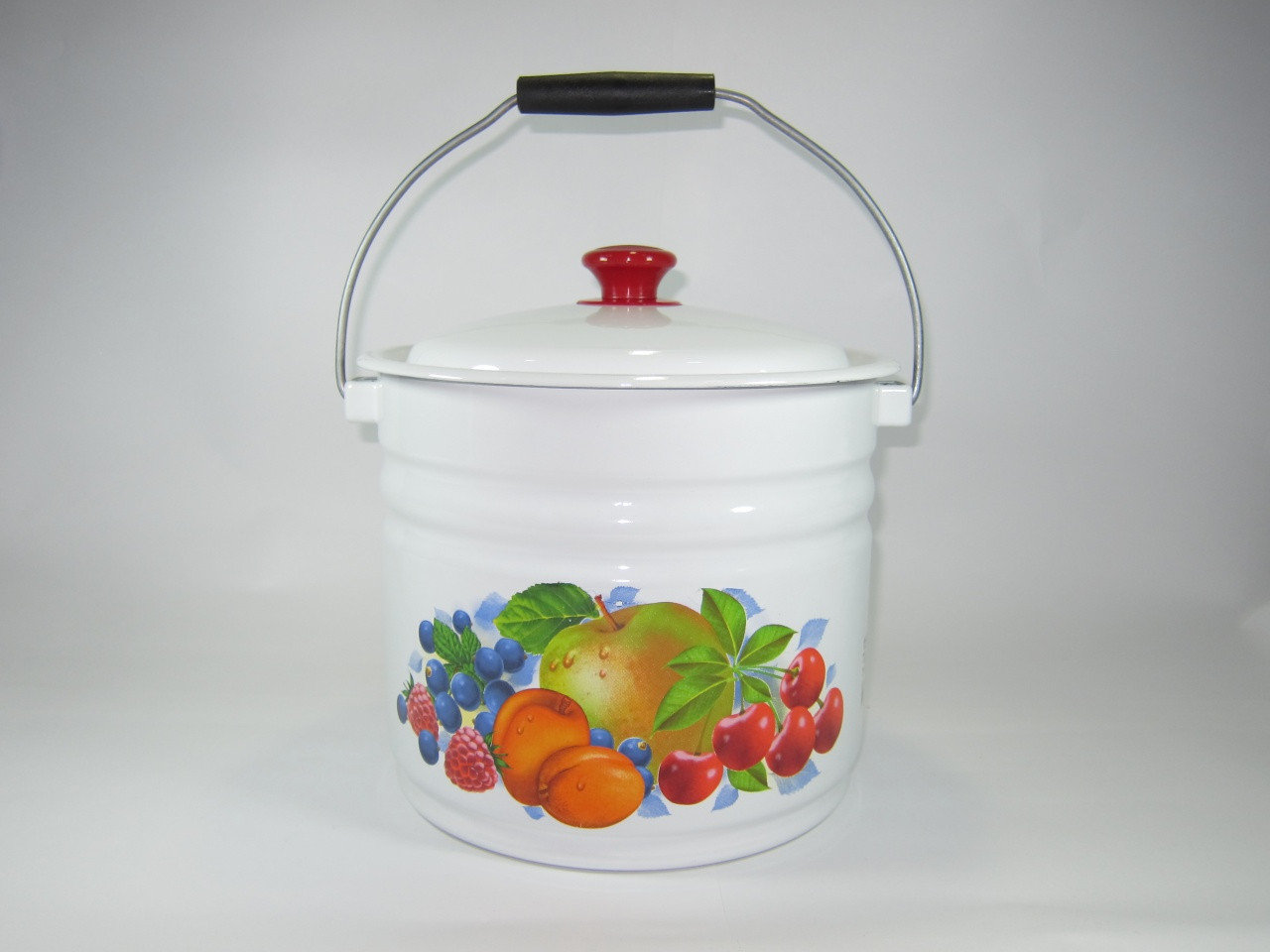 Ведро ц/шт с кр..10л 41304-222/6 (белая) 