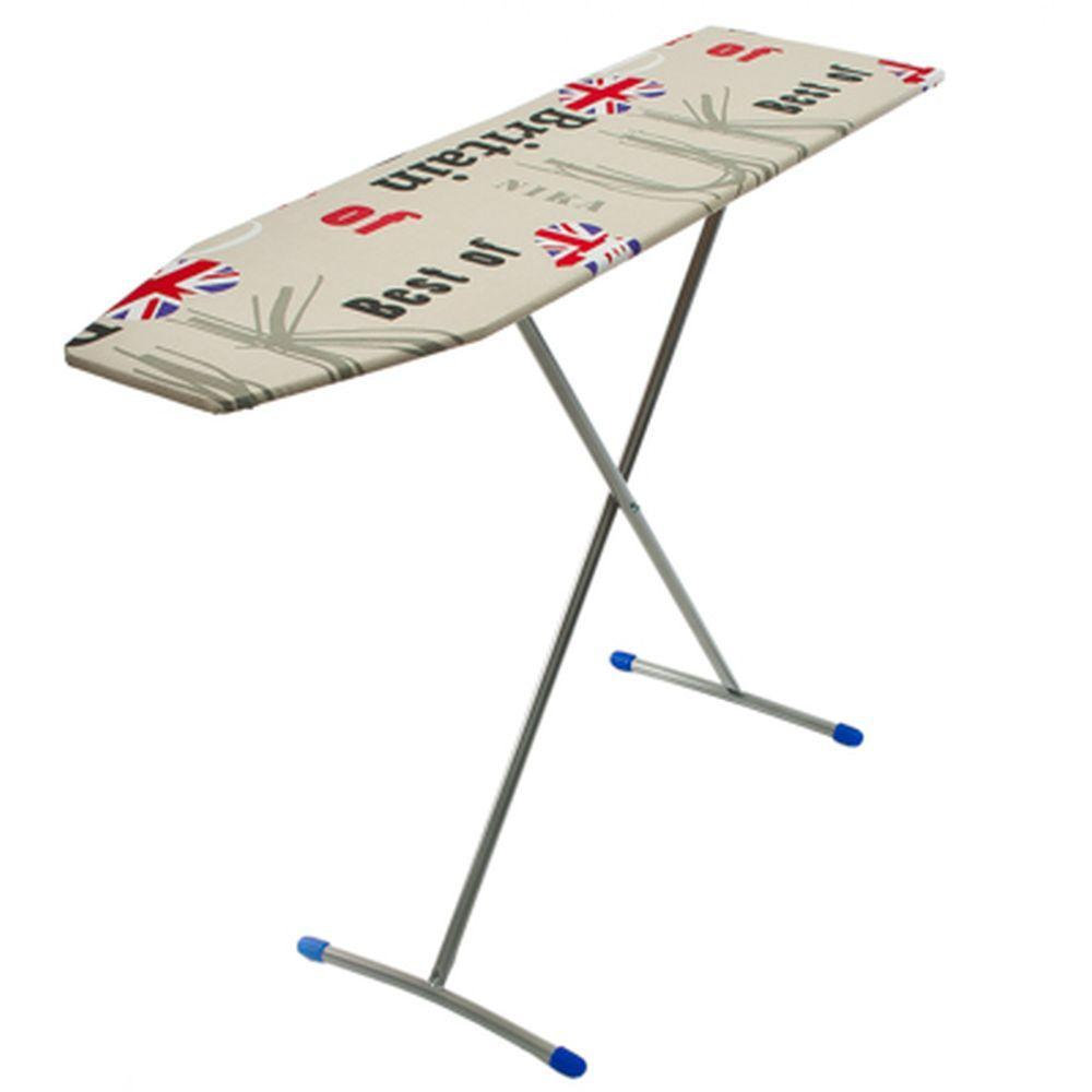 НИКА Доска гладильная Лина Эконом, ДСП, 1070х290мм, h70-80см, арт.ЭК-1 451-052