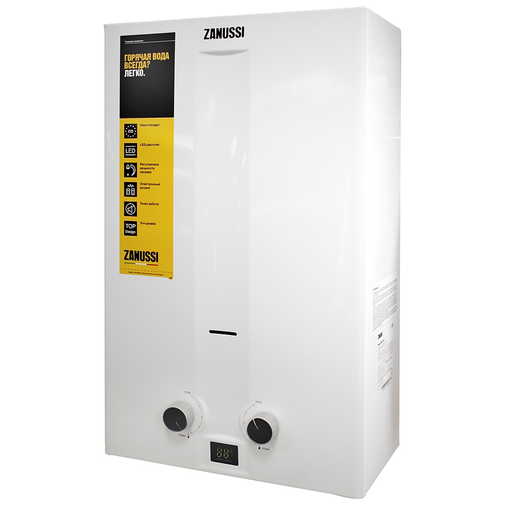 Газовая колонка ZANUSSI GWH 10 Fonte