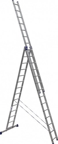 Лестница Stairs AL314 3-х секционная 14 ступеней универсальная