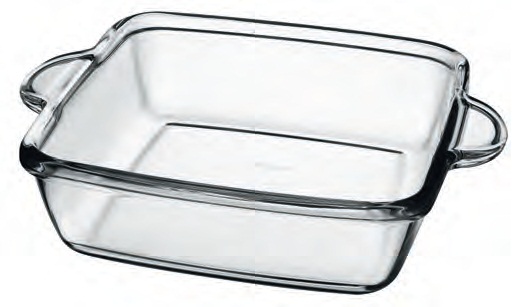 Боржам-форма квадратная 2,95л (273мм*273мм) с ушками