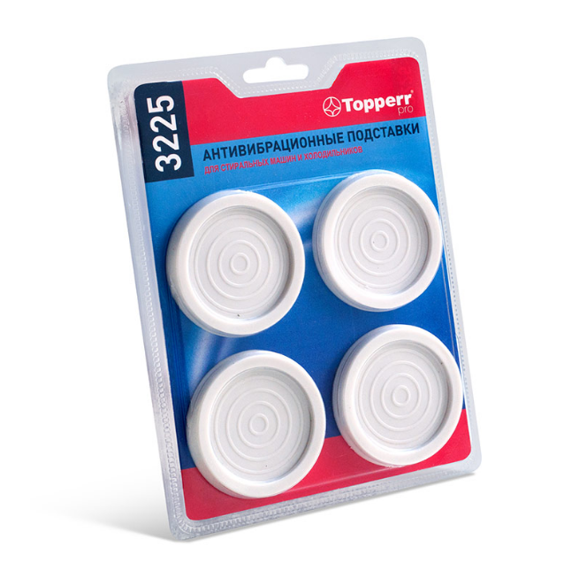 Антивибрационные подставки для стиральной машины 4шт 3225 Topperr