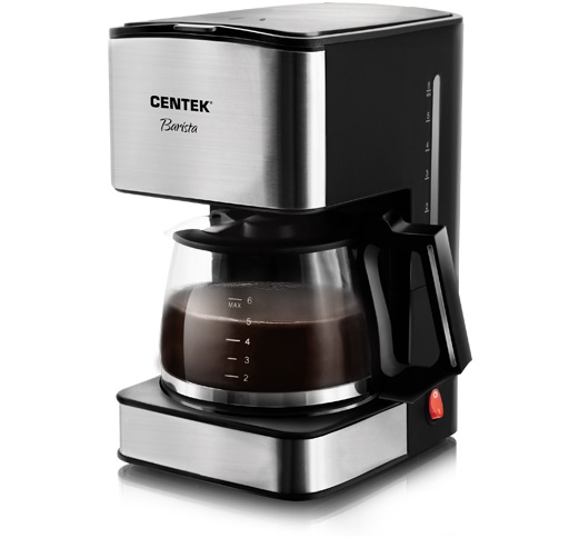 Кофеварка CENTEK CT-1144 Steel