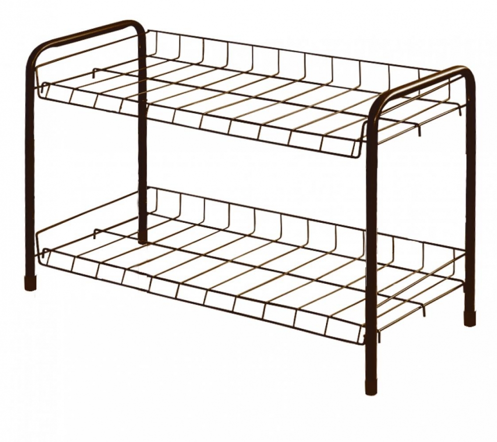 Этажерка 2 ярусная Ника ЭТ3/А Медный Антик