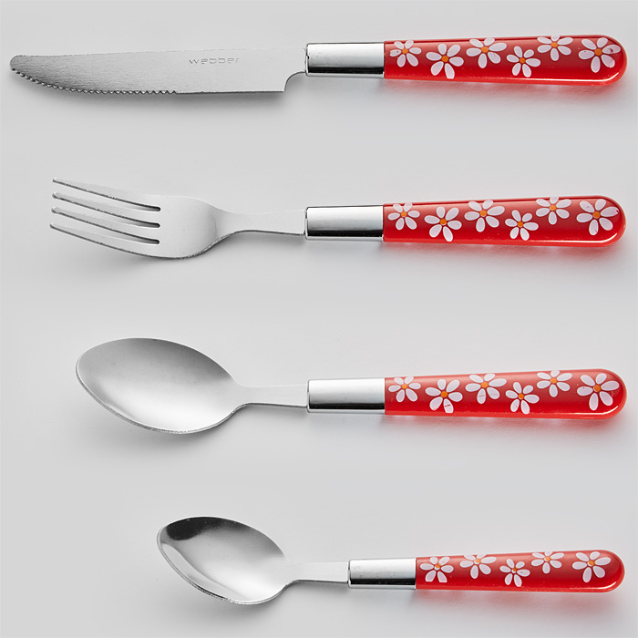 Набор столовый Webber BE-010P24/1 Ромашка