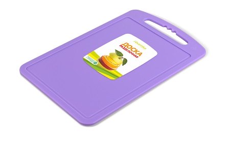 Доска разделочная 20x32см большая фиолетовая С53ФИЛ