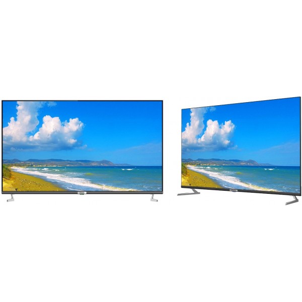 ТЕЛЕВИЗОР POLAR P55U53T2CSM БЕЗРАМОЧНЫЙ