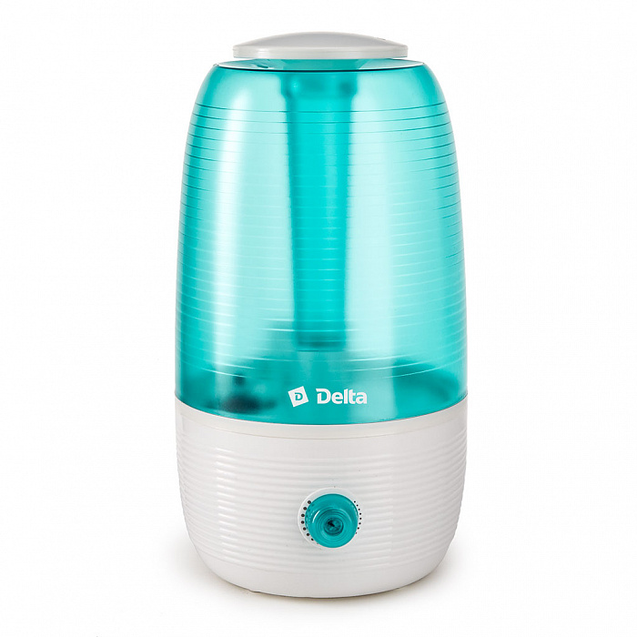 Увлажнитель воздуха DELTA DL-2600 белый с зеленым
