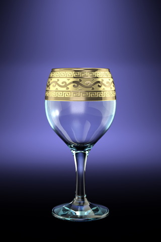 Набор бокалов 260 мл 6шт. "Новый Версаче" Гусь-Хрустальный EAV08-411