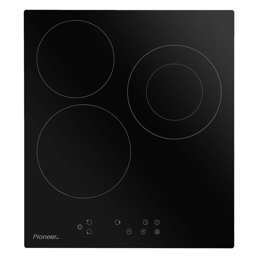 Варочная поверхность электрическая Pioneer EHB45301C-BL стеклокерамика, черный