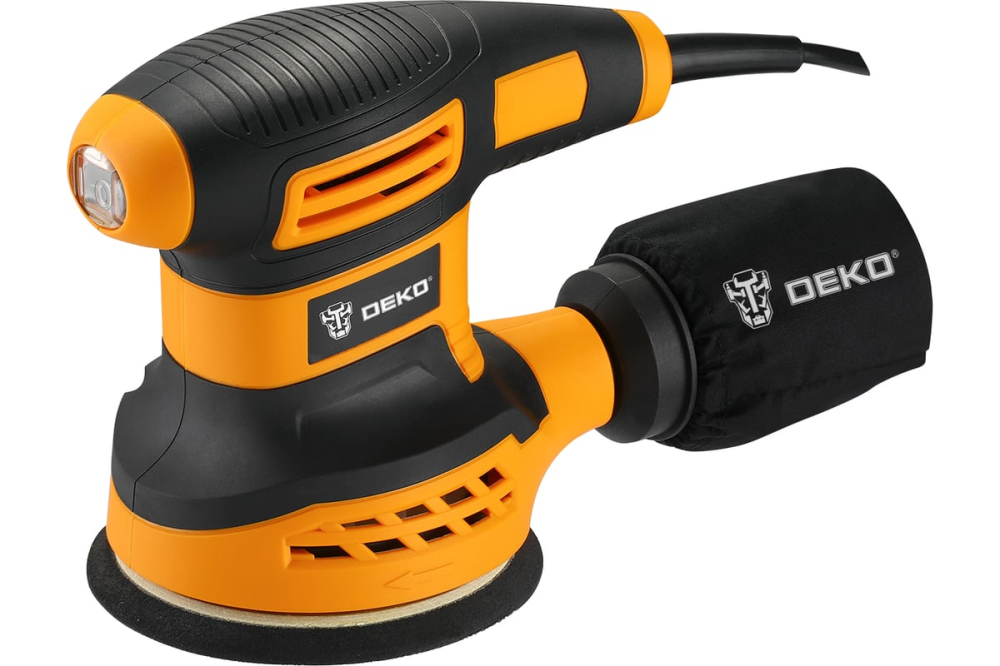 Шлифмашина эксцентриковая сетевая DEKO DKG350 063-4263