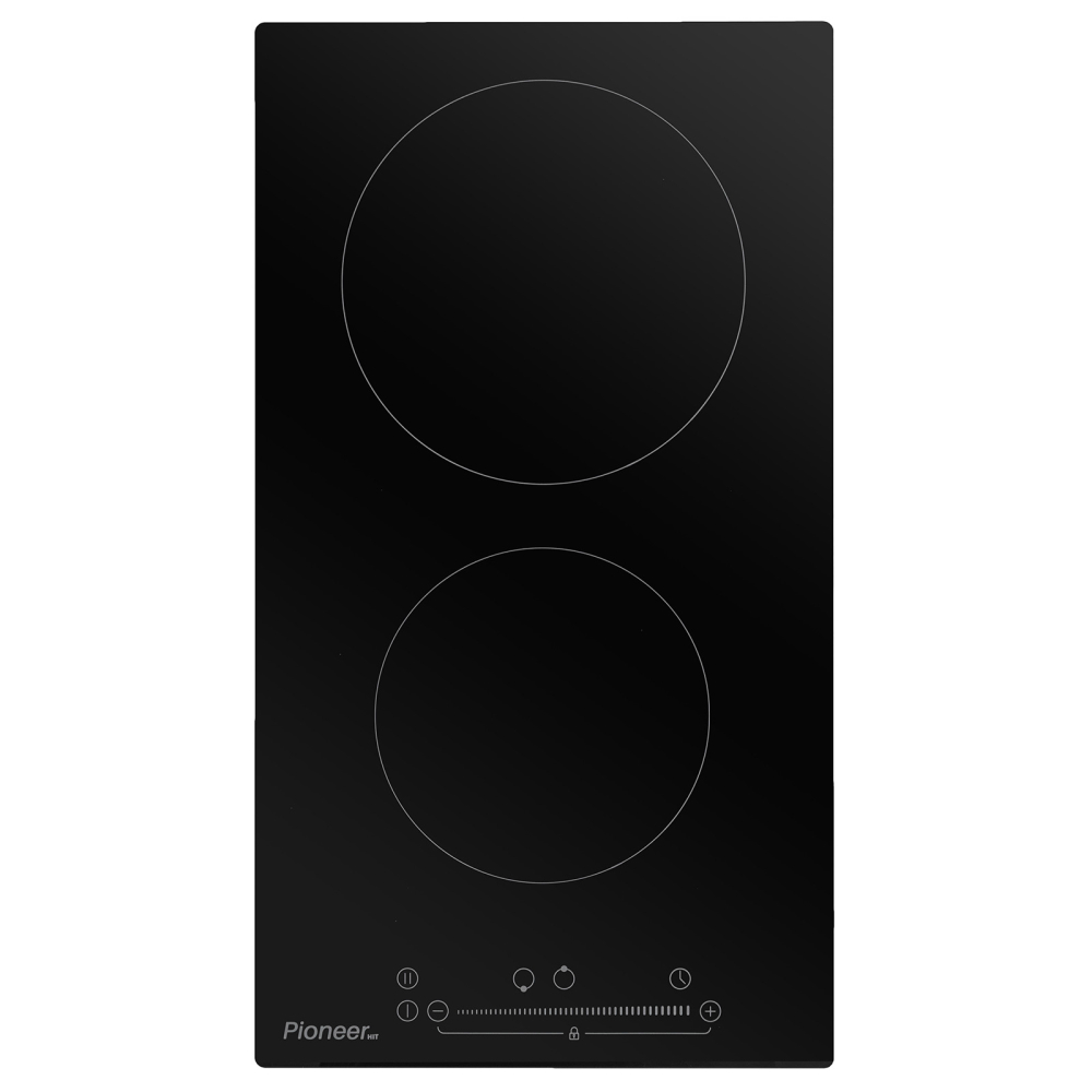Варочная поверхность электрическая Pioneer EHB30202CS-BL стеклокерамика, черный
